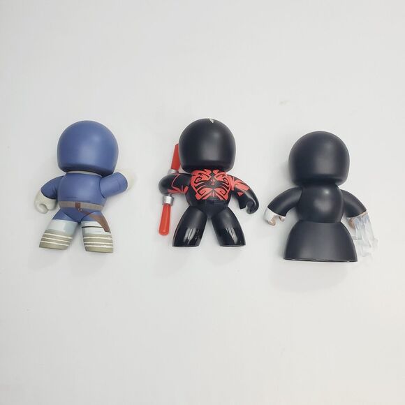 Vintage 2008 Mighty Muggs Star Wars Lot of 3 Collectible Toy 6" Figurines Space - Picture 5 of 9